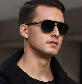 kính mắt nam mặt tròn