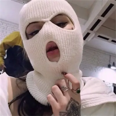 Mũ len trùm đầu 3 lỗ