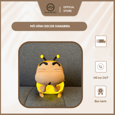 MÔ HÌNH SHIN CHAN ONG VÀNG SIÊU CUTE