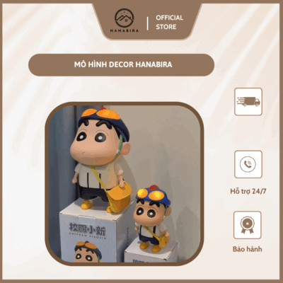 Mô hình Shinchan đồng phục học sinh siêu đáng iu