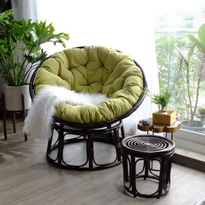 Ghế lười mây tre