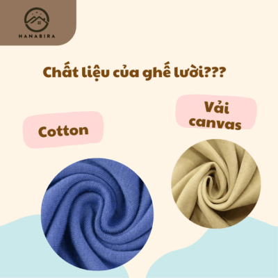 Vải Cotton và vải Canvas