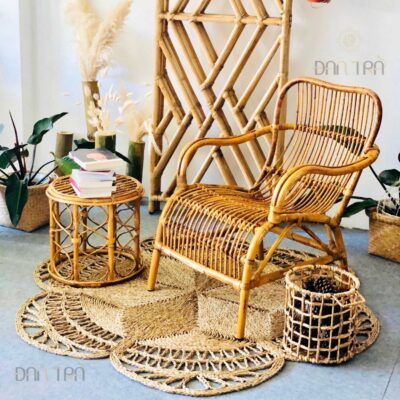 Ghế lười bằng mây