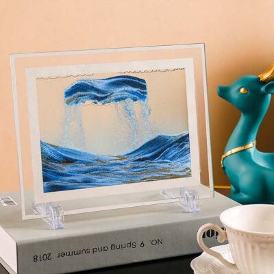 Tranh cát chảy theo yêu cầu biển cảnh