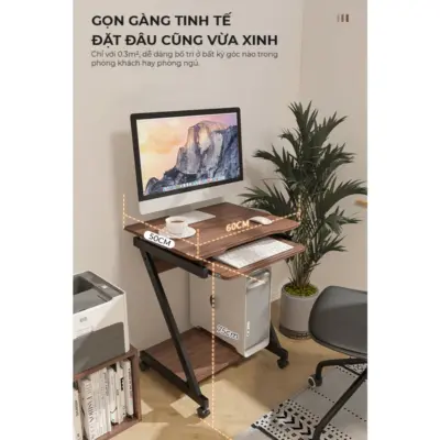 bàn học hình chữ Z