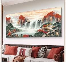 tranh treo phòng khách sang trọng
